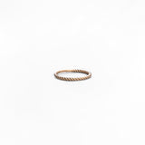 Anellino da Mignolo o Falange in Oro 14K - GIOIELLO ITALIANO