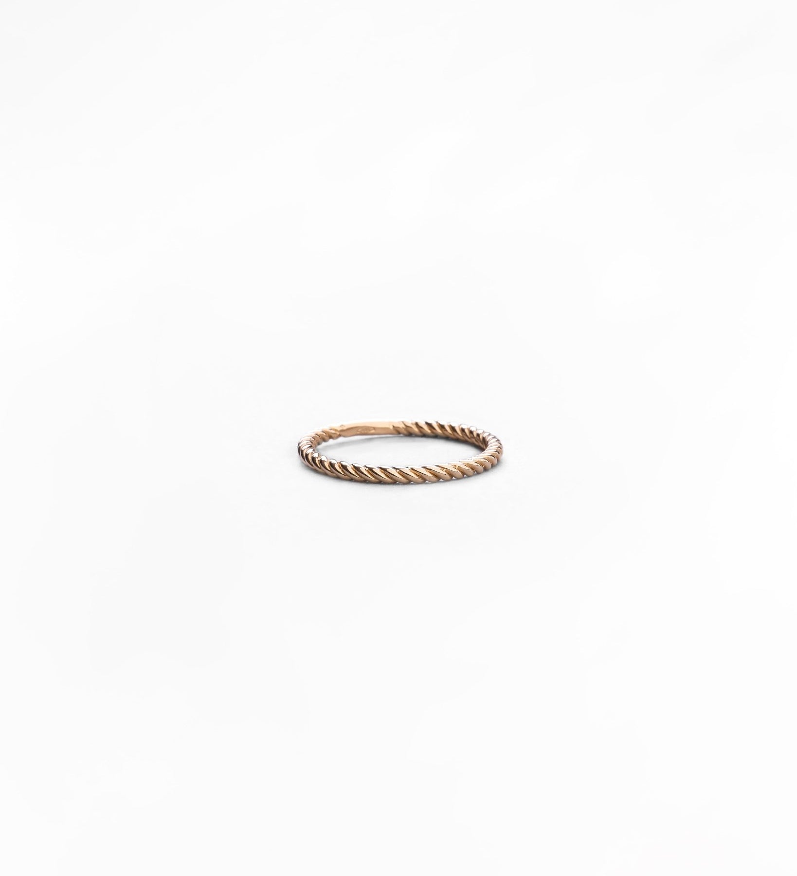 Anellino da Mignolo o Falange in Oro 14K - GIOIELLO ITALIANO