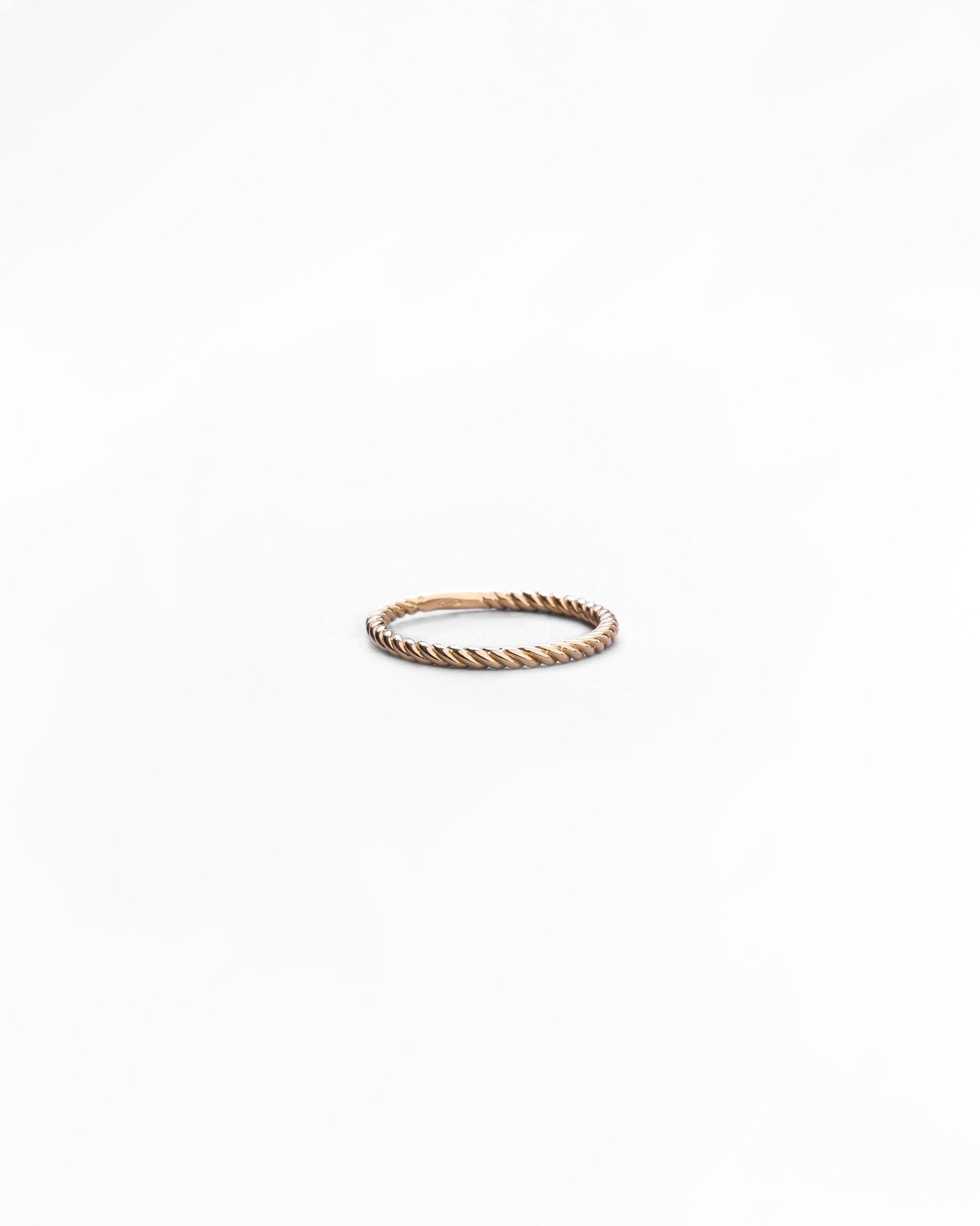 Anellino da Mignolo o Falange in Oro 14K - GIOIELLO ITALIANO