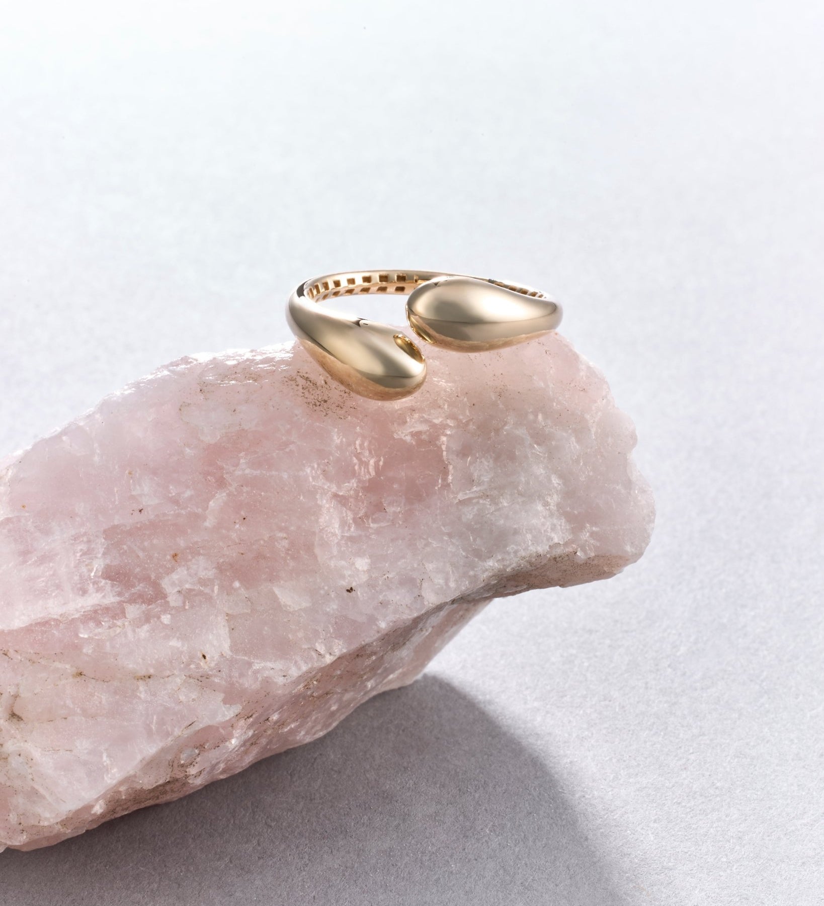 Anello Aperto alla Moda in Oro 14K - GIOIELLO ITALIANO