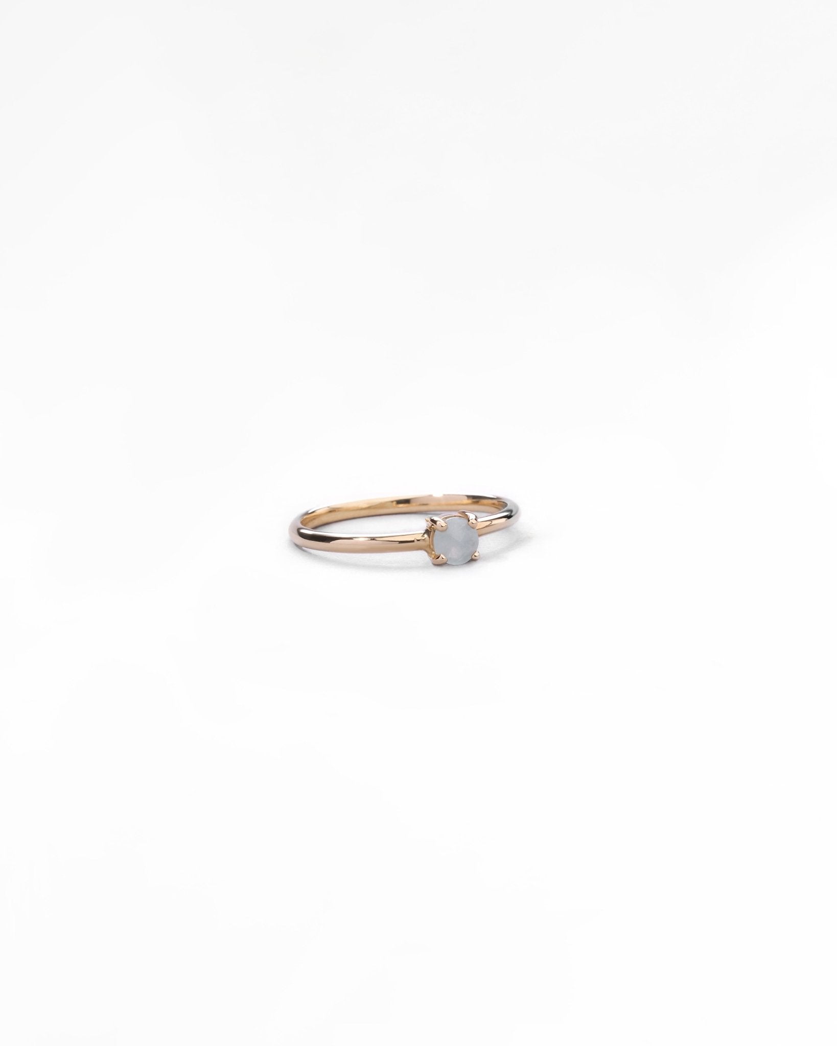 Anello con Pietra in Oro 14K - GIOIELLO ITALIANO