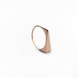 Anello Geometrico Moderno in Oro 14K - GIOIELLO ITALIANO