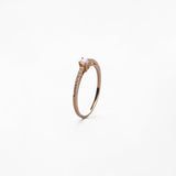 Anello in Oro 14K con Zirconi - GIOIELLO ITALIANO