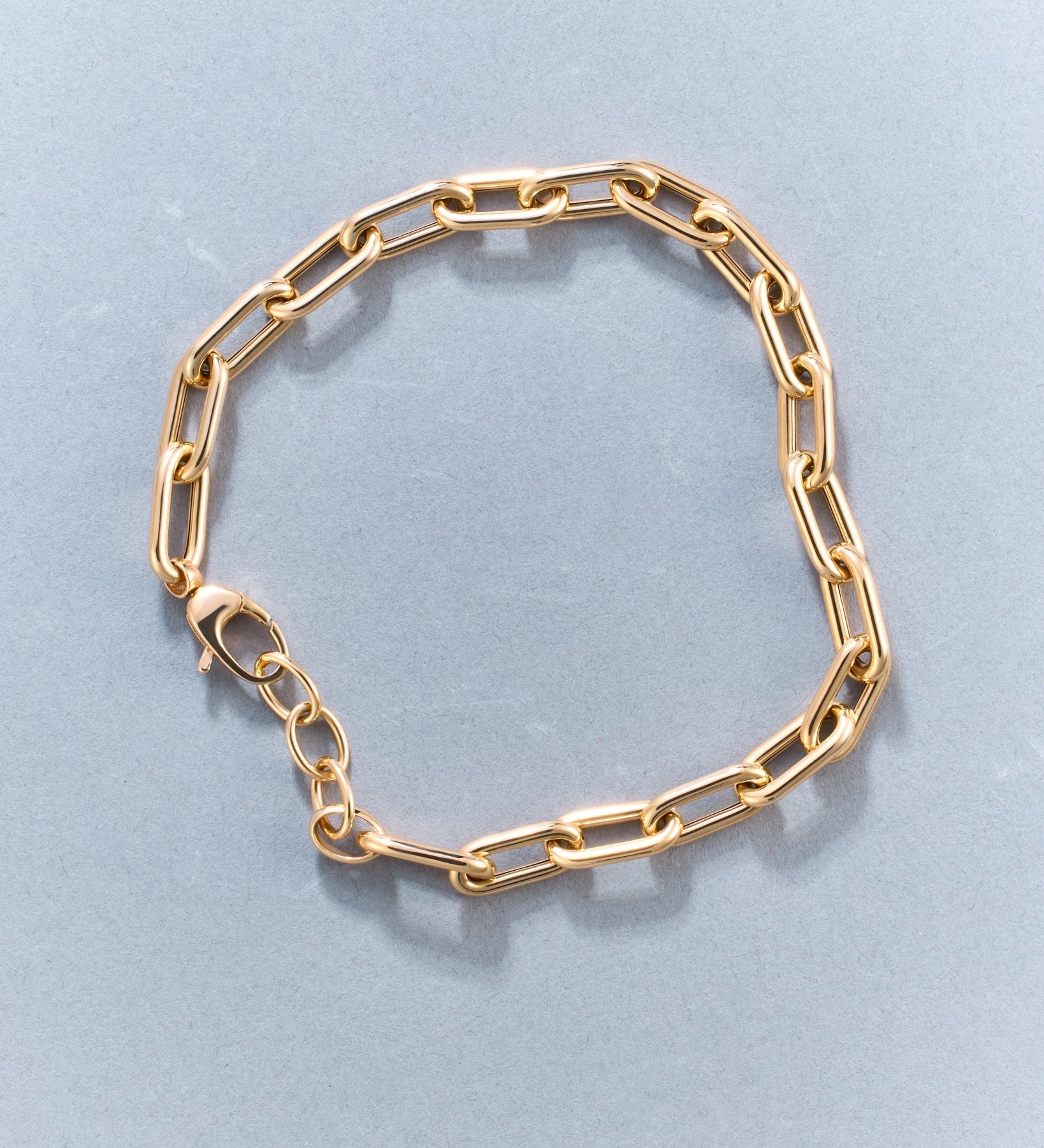 Bracciale a Maglie Grandi in Oro 14K - GIOIELLO ITALIANO