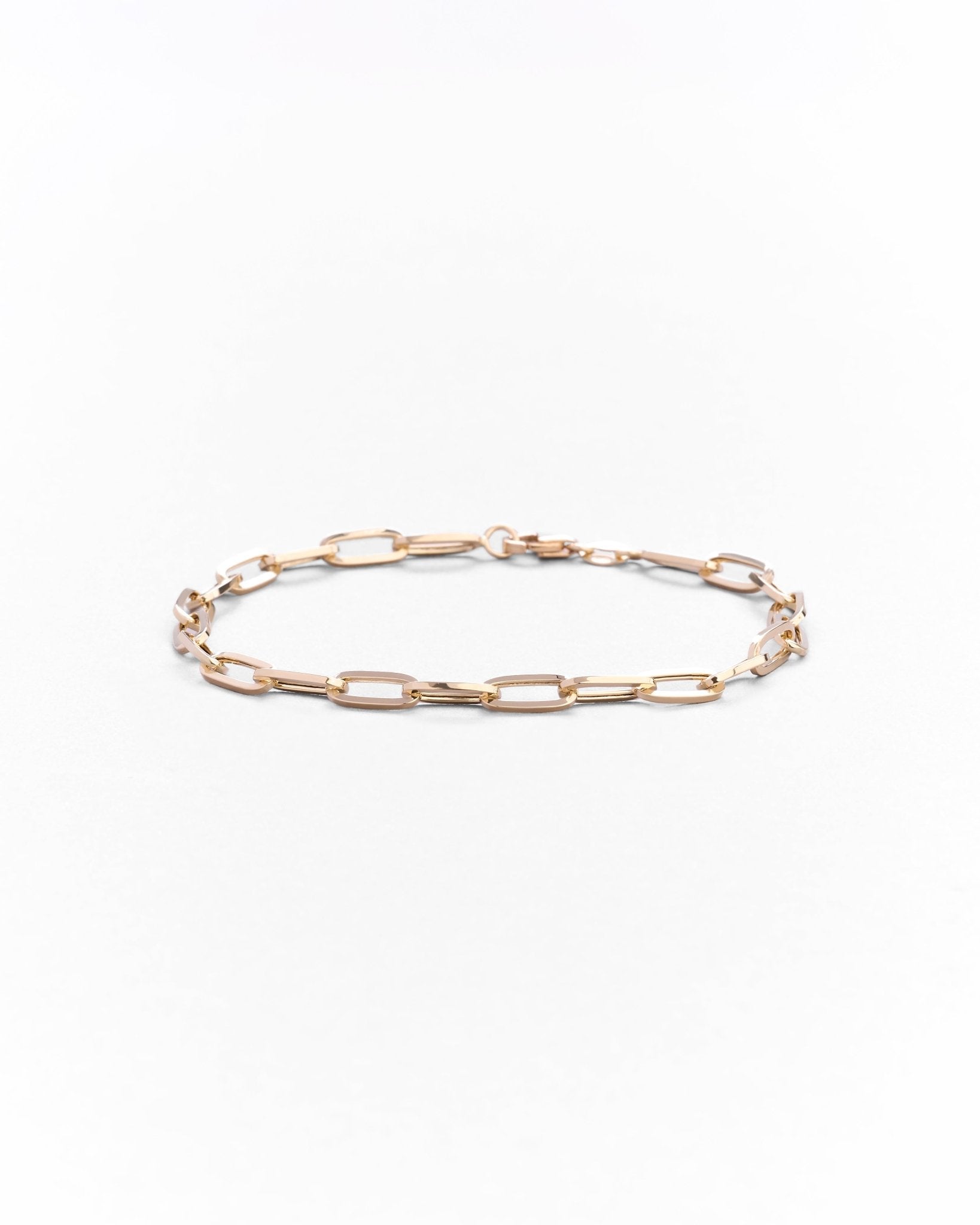 Bracciale a Maglie Grandi in oro 14K - GIOIELLO ITALIANO