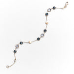 Bracciale con Pietre Naturali Colorate in Oro 14K - GIOIELLO ITALIANO