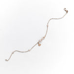 Bracciale Elegante con Simbolo dell'Infinito e Zirconi Pavé in Oro 14K - GIOIELLO ITALIANO