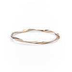 Bracciale Schiava Rigido a Spirale in Oro 14K - GIOIELLO ITALIANO