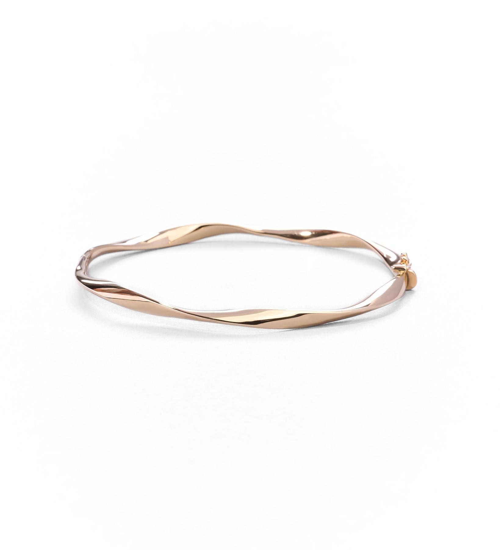 Bracciale Schiava Rigido a Spirale in Oro 14K - GIOIELLO ITALIANO
