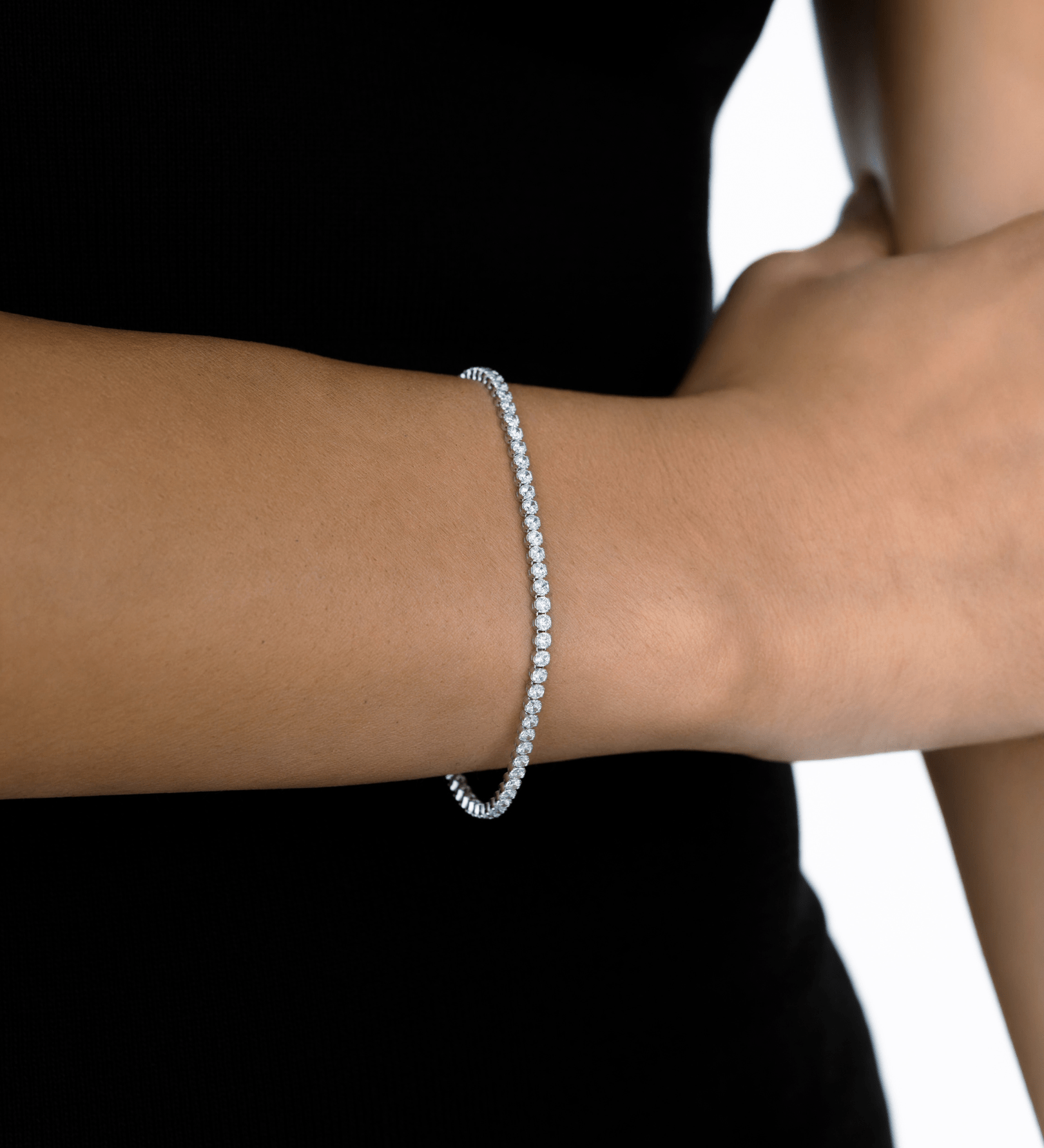 Bracciale Tennis in Oro 14K - GIOIELLO ITALIANO