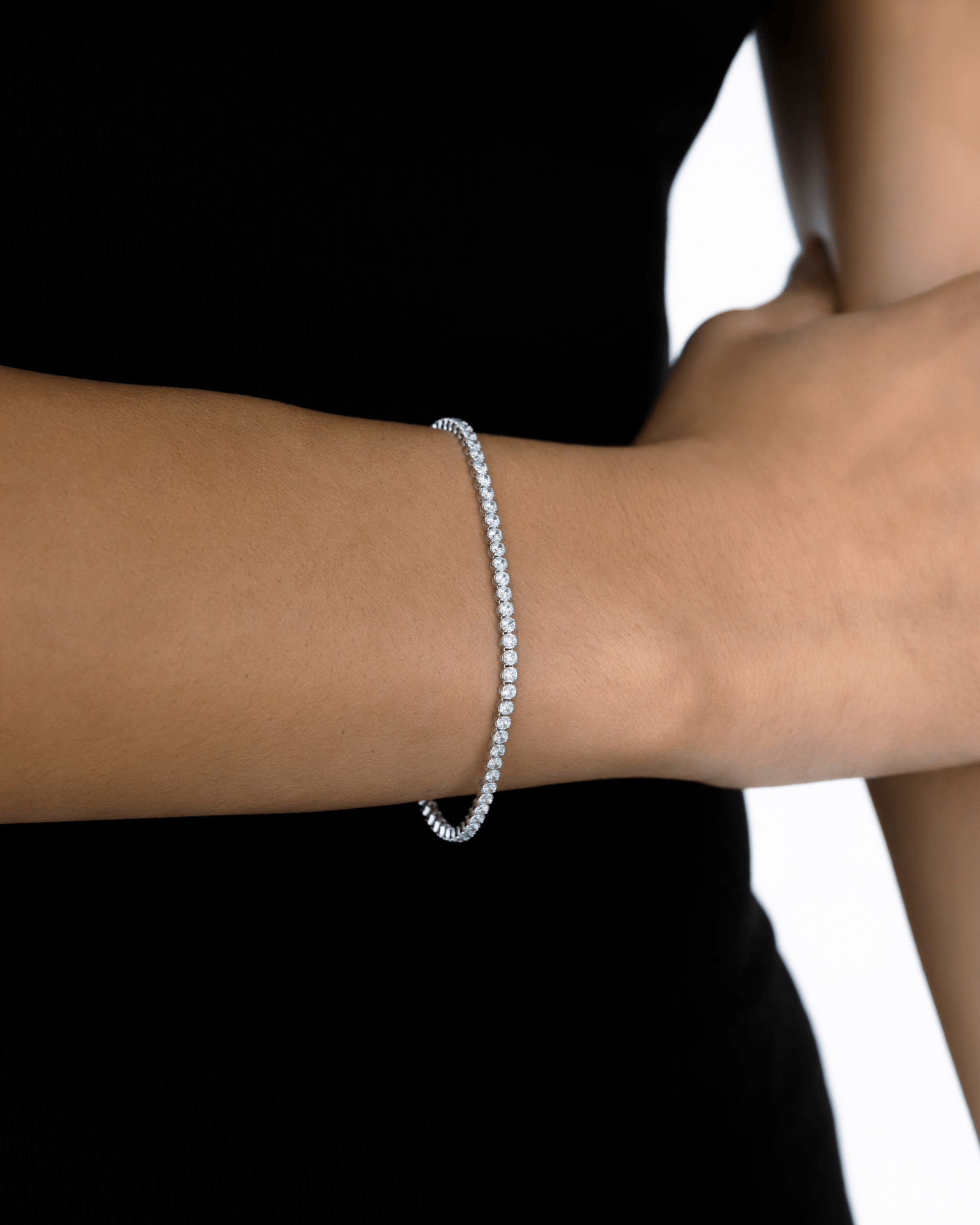 Bracciale Tennis in Oro 14K - GIOIELLO ITALIANO