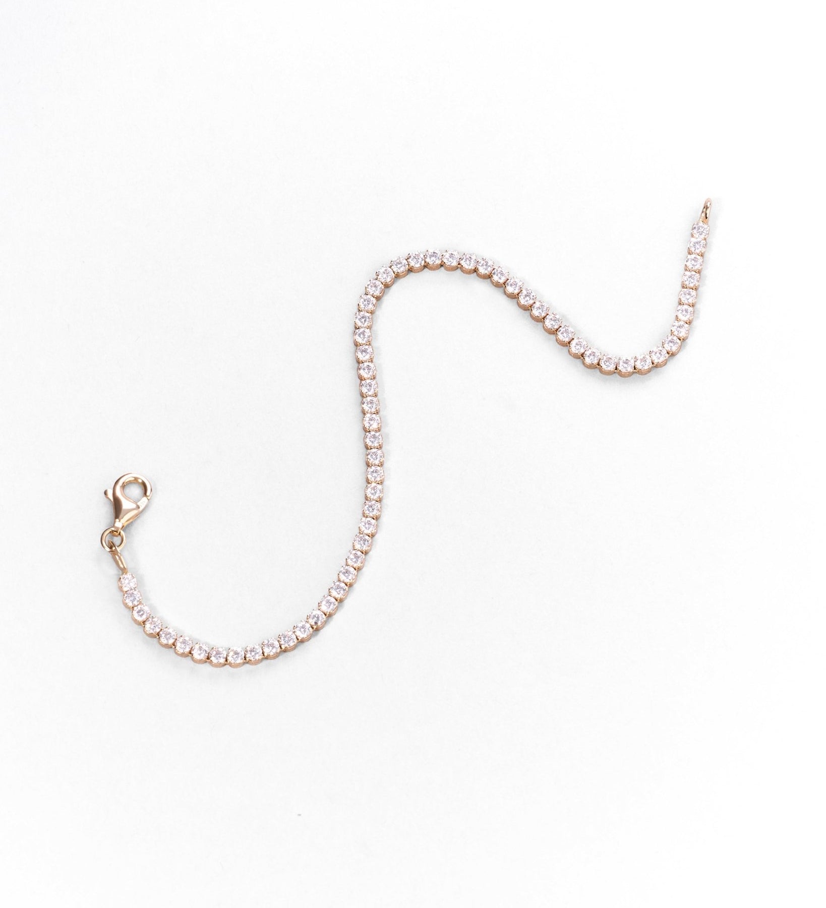 Bracciale Tennis in Oro 14K - GIOIELLO ITALIANO