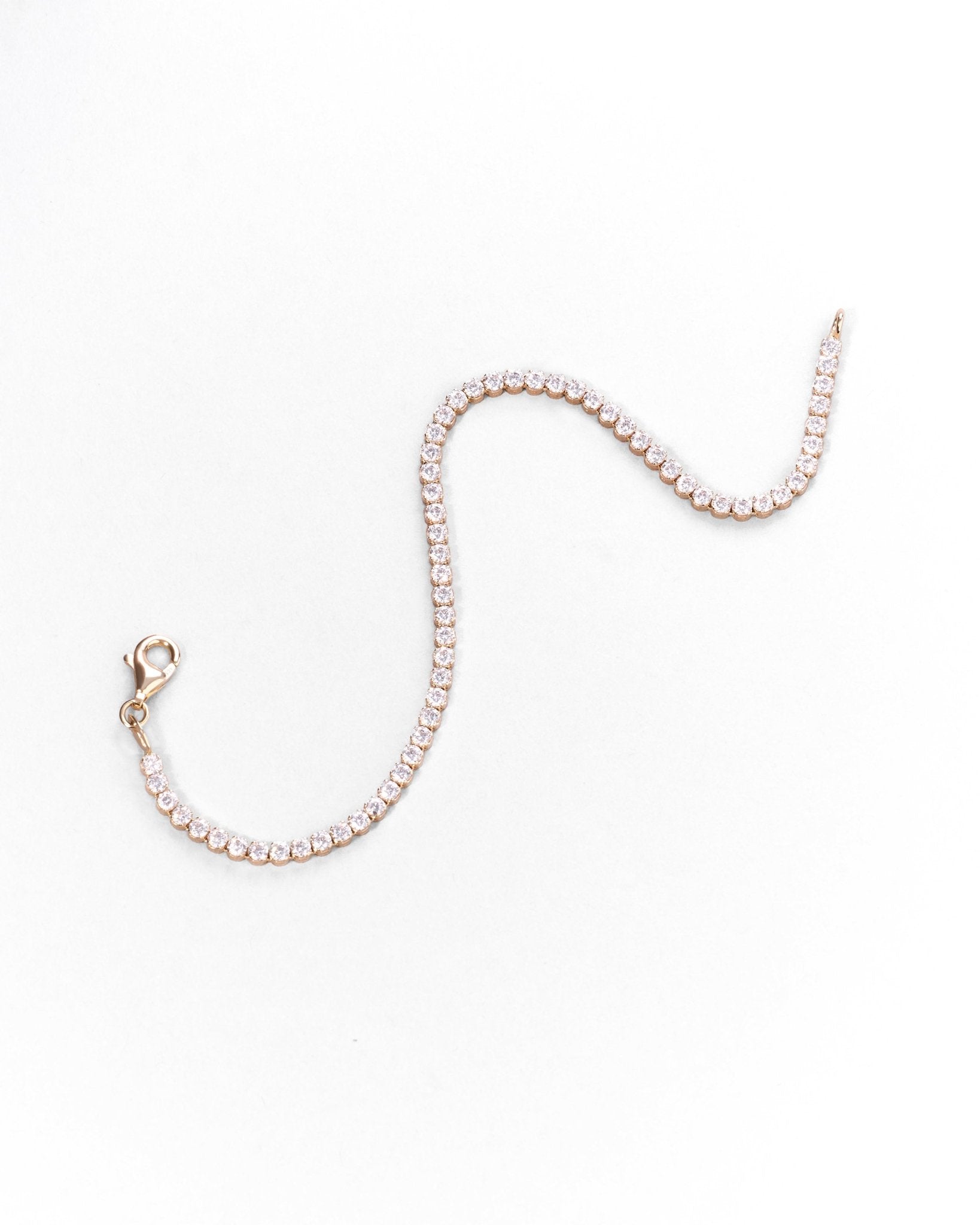 Bracciale Tennis in Oro 14K - GIOIELLO ITALIANO