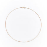 Collana sottile design corda  - GIOIELLO ITALIANO
