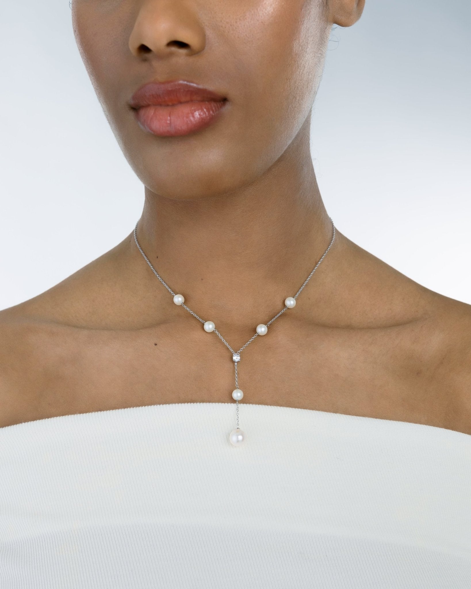 Collana sposa oro con perle grandi - GIOIELLO ITALIANO