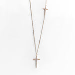 Dettaglio croci con pavé luminoso- GIOIELLO ITALIANO