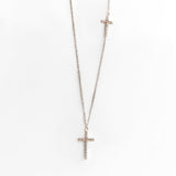 Dettaglio croci con pavé luminoso- GIOIELLO ITALIANO
