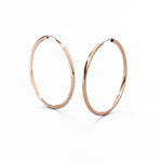 Orecchini a Cerchio Classici in Oro 14K - GIOIELLO ITALIANO