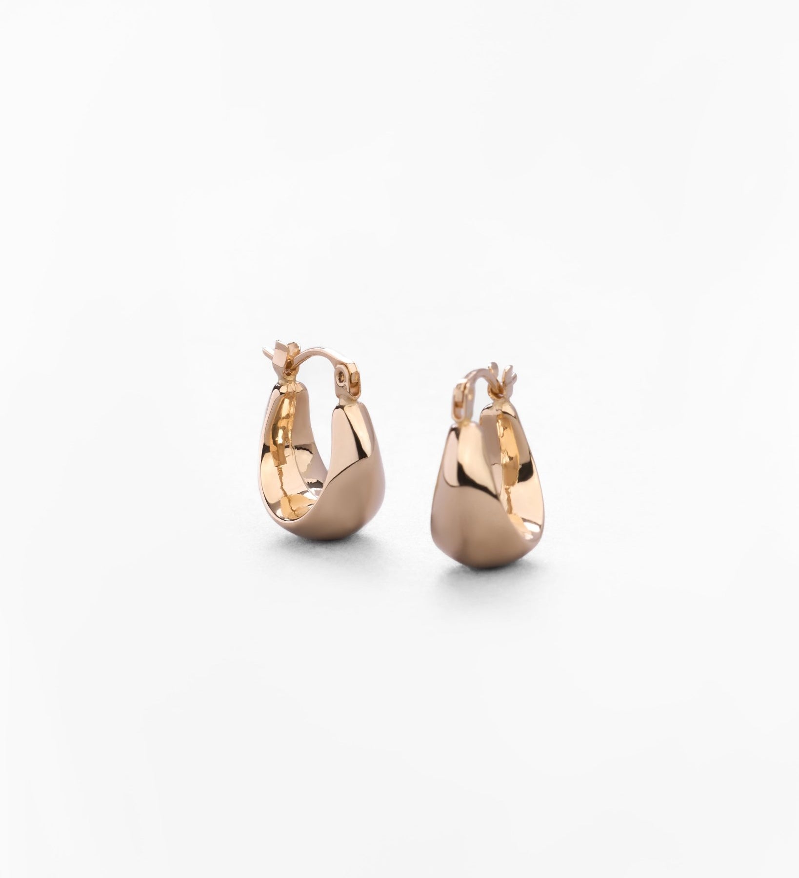 Orecchini a Forma di Goccia in Oro 14K - GIOIELLO ITALIANO