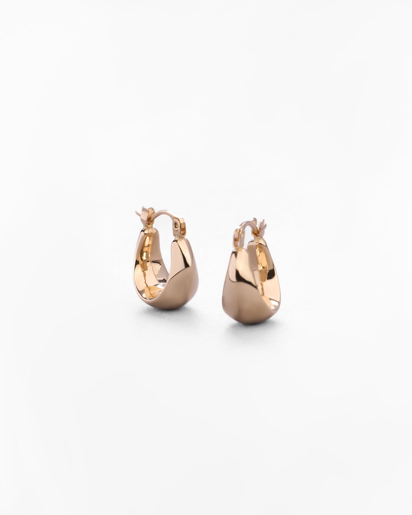 Orecchini a Forma di Goccia in Oro 14K - GIOIELLO ITALIANO