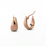 Orecchini a Goccia Spessi in Oro 14K - GIOIELLO ITALIANO