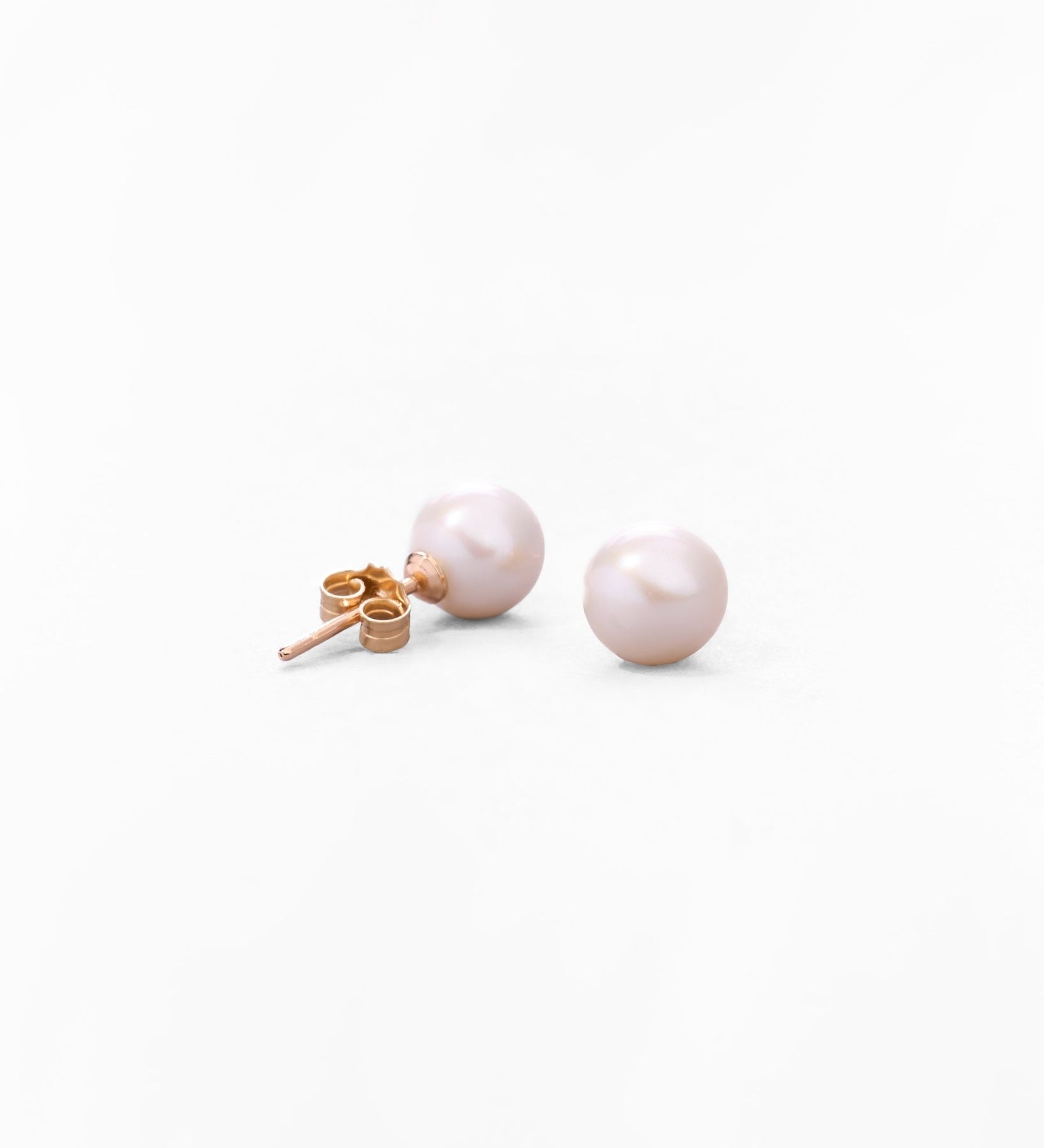 Orecchini a Lobo con Perla in Oro 14K - GIOIELLO ITALIANO