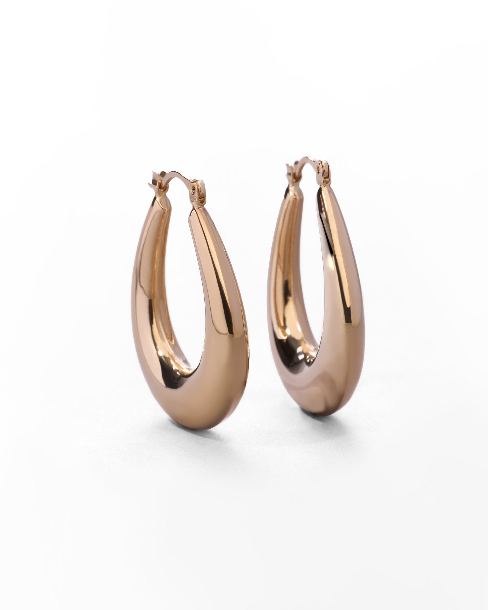Orecchini Grandi e Modaioli in Oro 14K - GIOIELLO ITALIANO