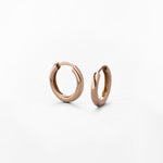 Orecchini Unisex a Cerchio Piccoli in Oro 14K - GIOIELLO ITALIANO