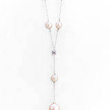 Collana da Sposa con Perle Grandi in Oro 14K