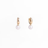 Orecchini Pendenti con Perle in Oro 14K