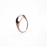 Anello Convesso Moderno in Oro 14K