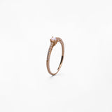 Anello in Oro 14K con Zirconi