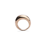 Anello Convesso Moderno in Oro 14K