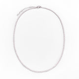 Collana Tennis in Oro Giallo 14K con Zirconi