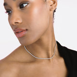 Collana Tennis in Oro Giallo 14K con Zirconi
