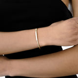 Bracciale Rigido Schiava in Oro 14K
