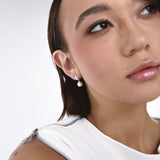 Orecchini Pendenti con Perle in Oro 14K
