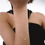 Collana con Ciondolo a Cuore in Oro 14K