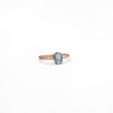 Anello Sottile con Pietra Colorata in Oro 14K - GIOIELLO ITALIANO