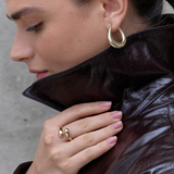Anello Aperto alla Moda in Oro 14K