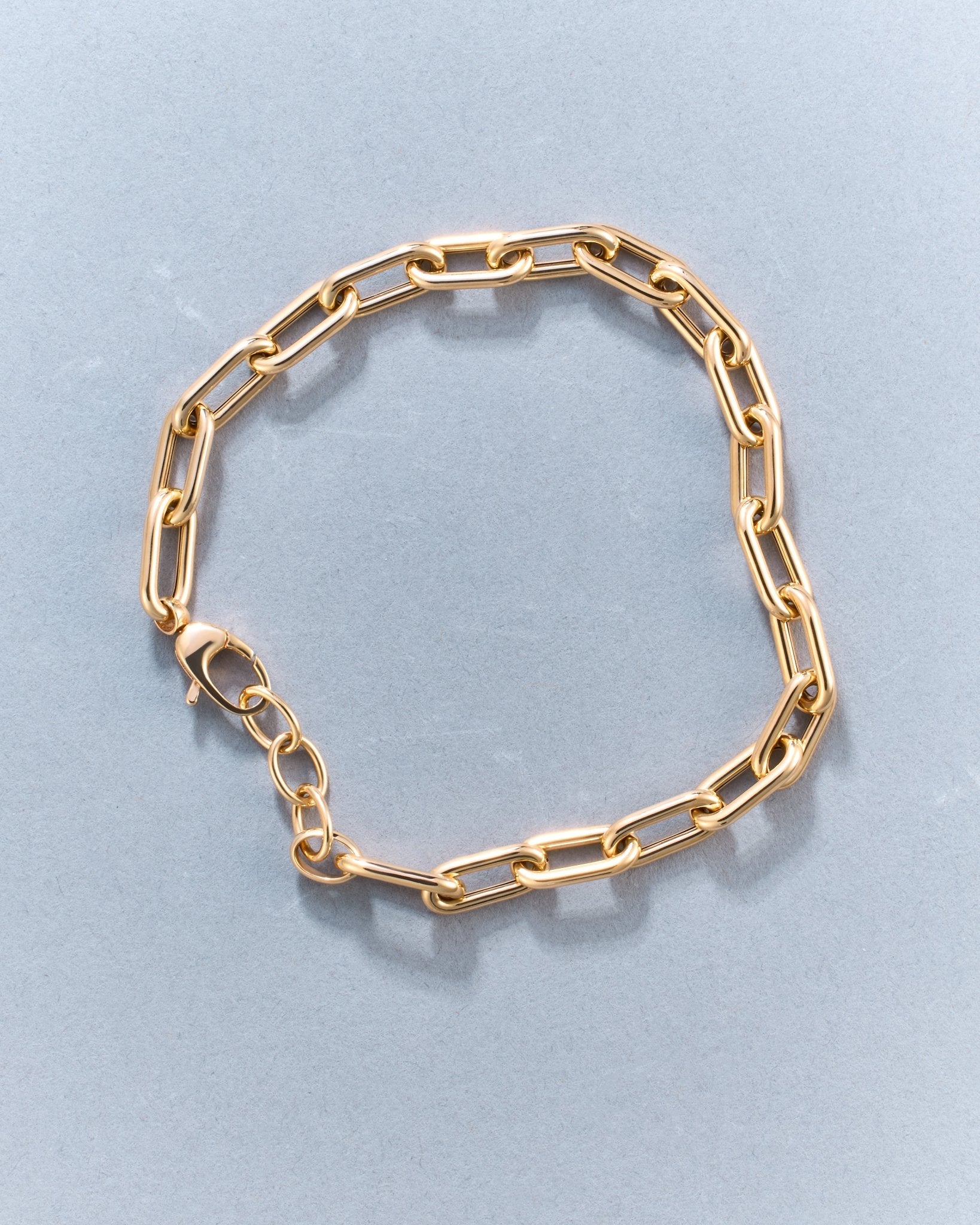 Bracciale a Maglie Grandi in Oro 14K - GIOIELLO ITALIANO