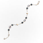 Bracciale con Pietre Naturali Colorate in Oro 14K - GIOIELLO ITALIANO