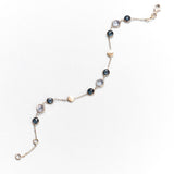 Bracciale con Pietre Naturali Colorate in Oro 14K - GIOIELLO ITALIANO