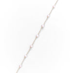 Bracciale Sottile in Oro 14K con Perle Naturali - GIOIELLO ITALIANO