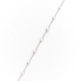 Bracciale Sottile in Oro 14K con Perle Naturali - GIOIELLO ITALIANO