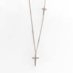 Dettaglio croci con pavé luminoso- GIOIELLO ITALIANO