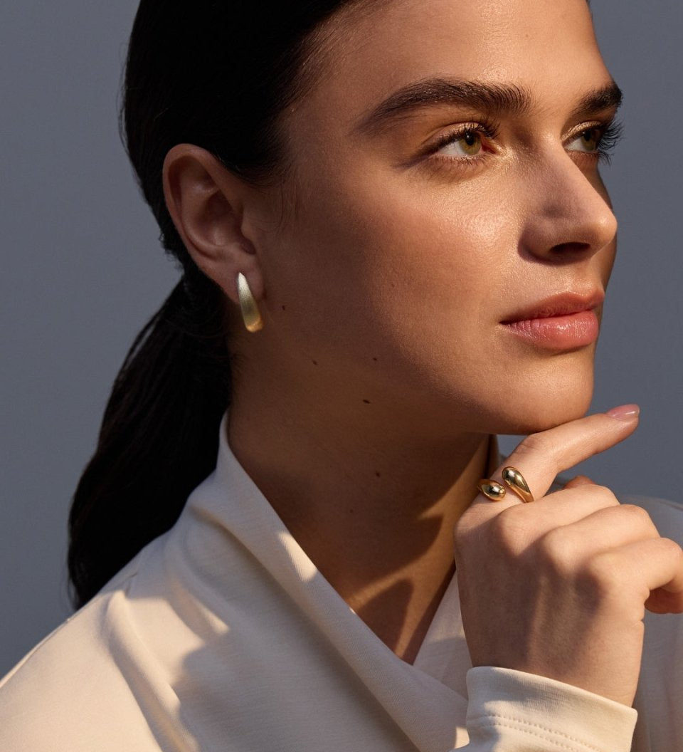 Orecchini a Goccia in Oro 14K - GIOIELLO ITALIANO