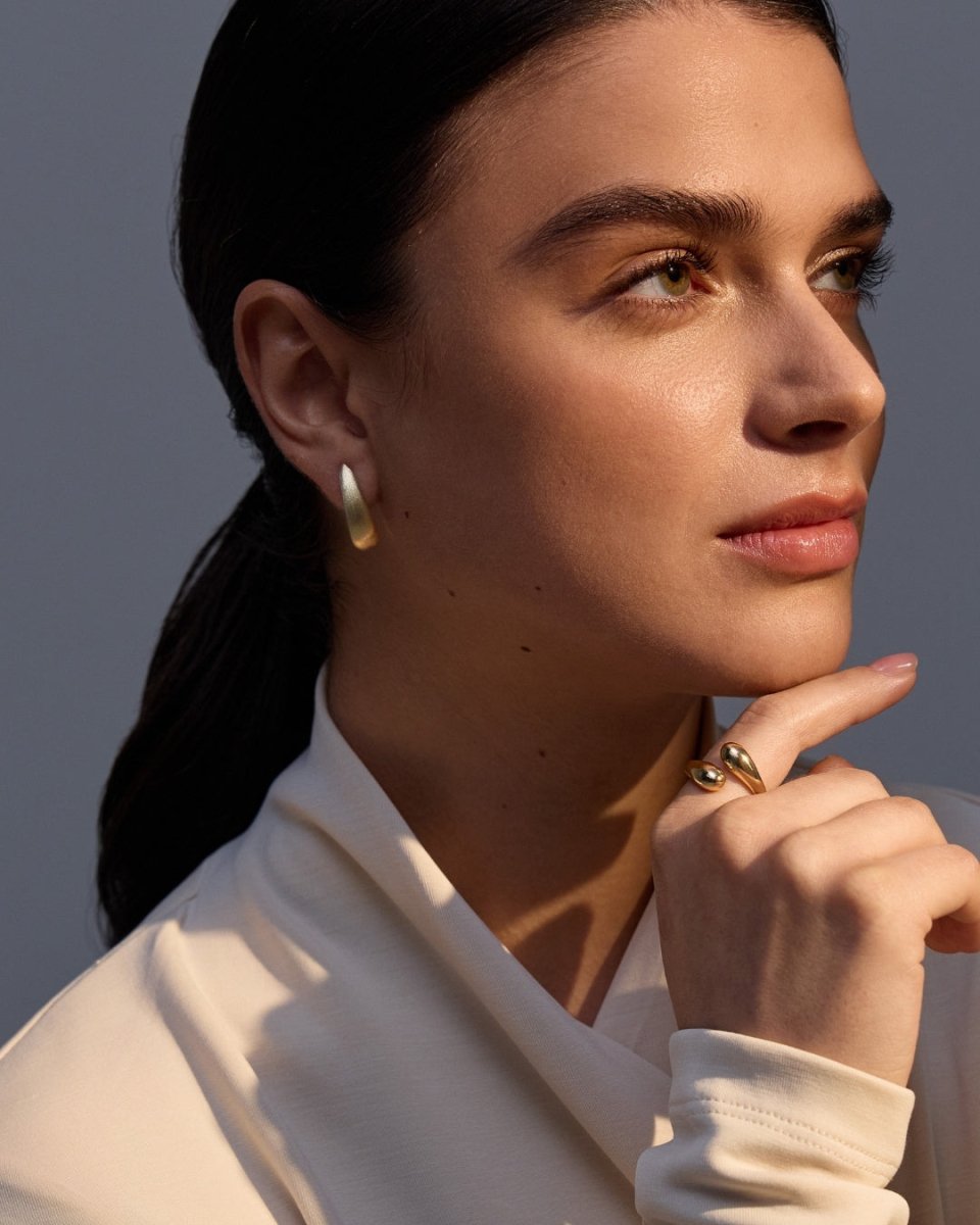 Orecchini a Goccia in Oro 14K - GIOIELLO ITALIANO