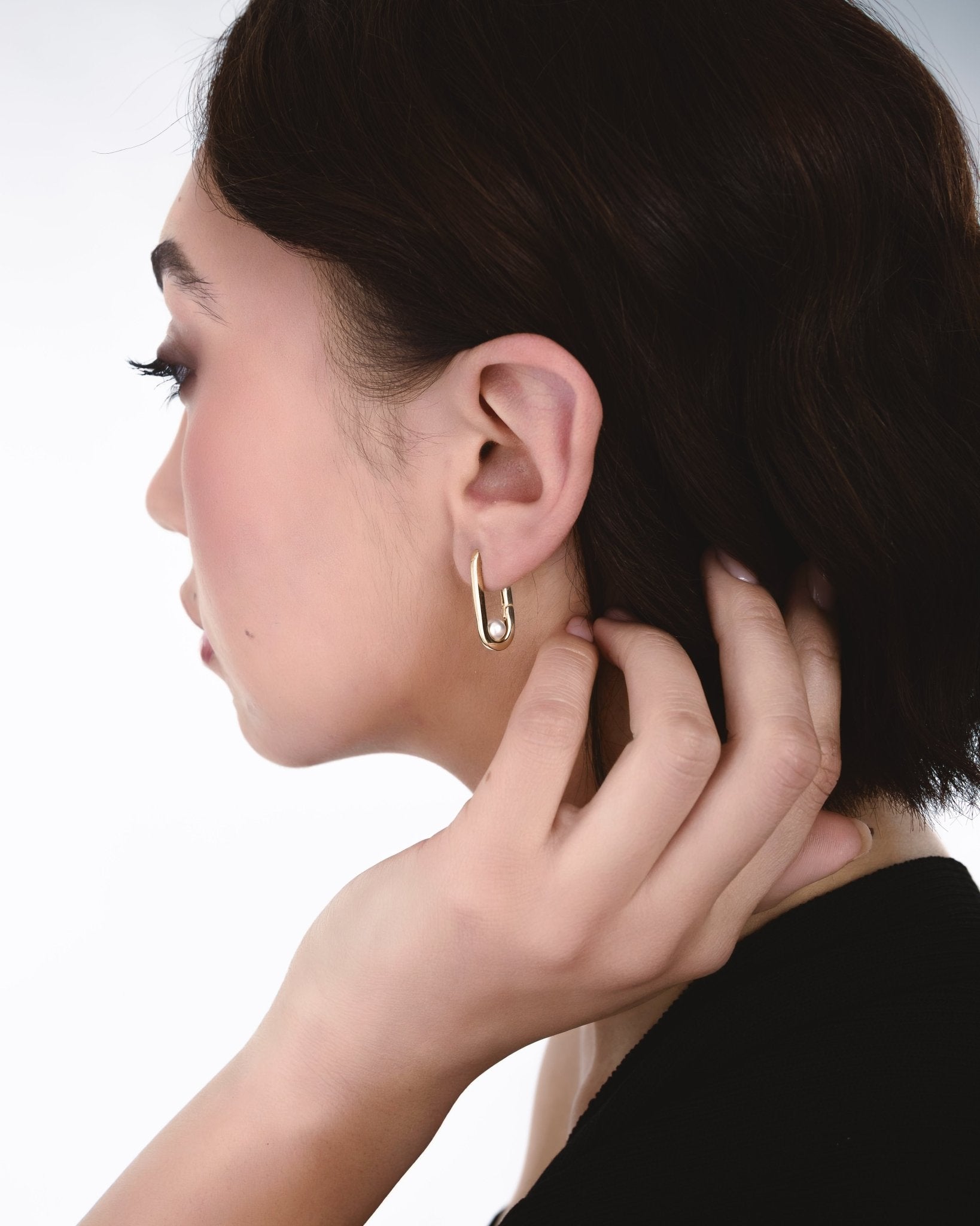 Orecchini in Oro 14K con Perle Naturali - GIOIELLO ITALIANO