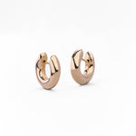 Orecchini Piccoli e Spessi in Oro 14K - GIOIELLO ITALIANO